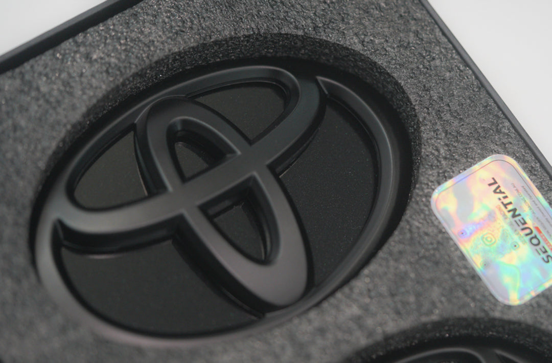 Toyota Supra Matte Black Badge Paint Match Emblem GR Supra MK5 – view 17