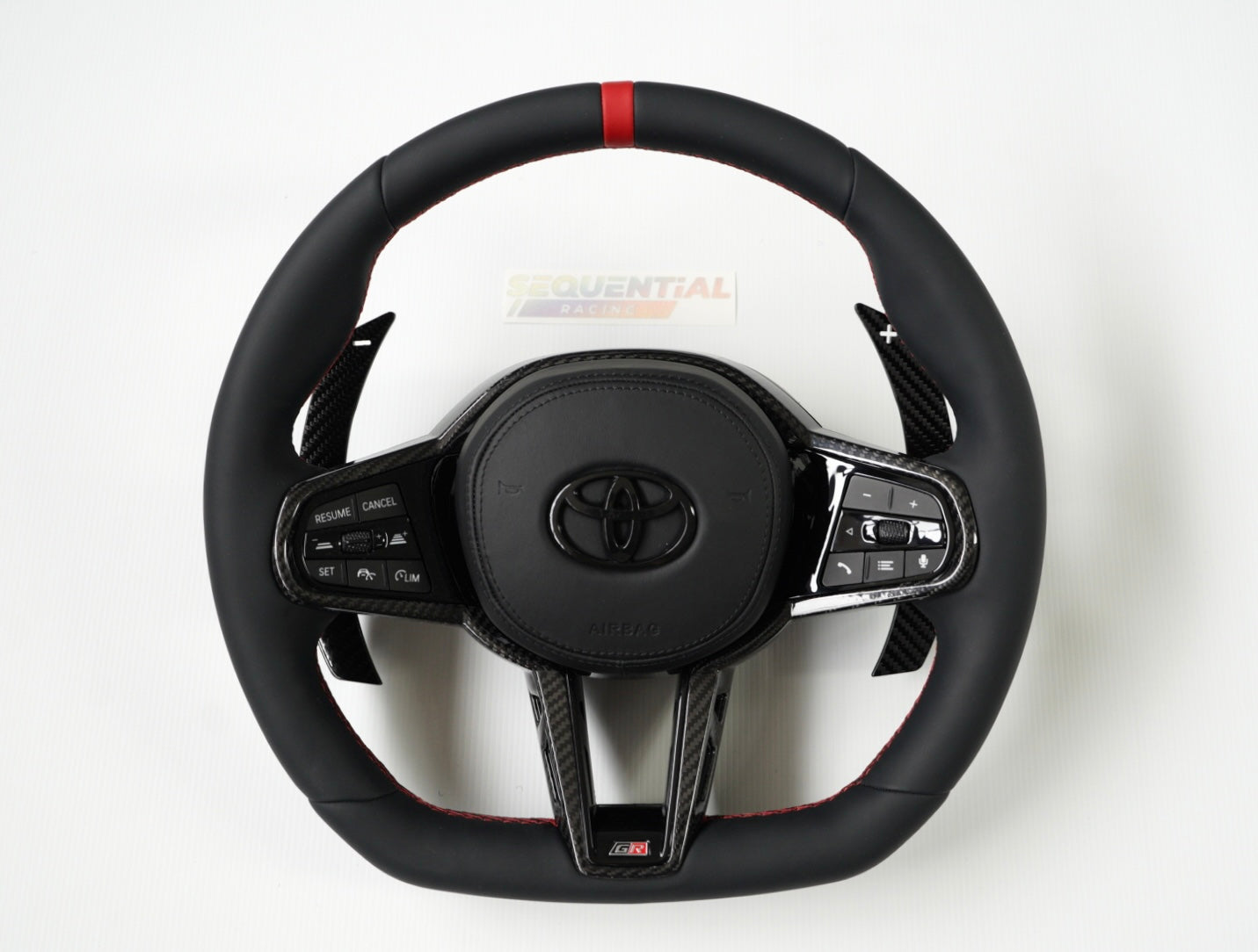 G8X LCI Steering Wheel GR Supra A90 A91 Carbon – Sequential Racing