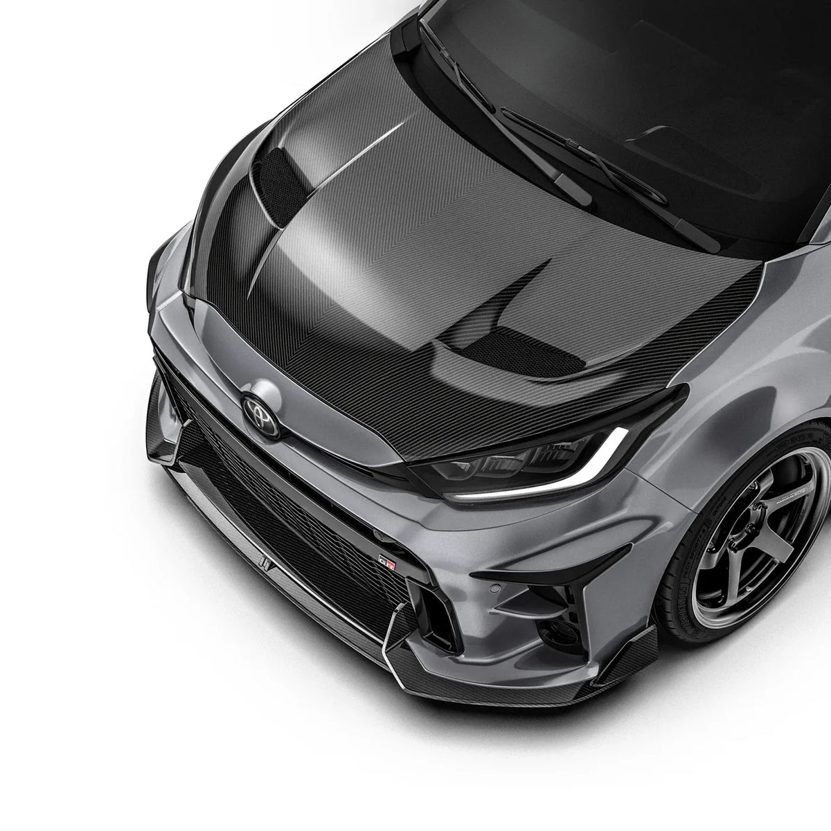 ADRO Carbon Fiber Front Lip – Toyota GR Yaris Gen 1 (2020–2024) – view 6
