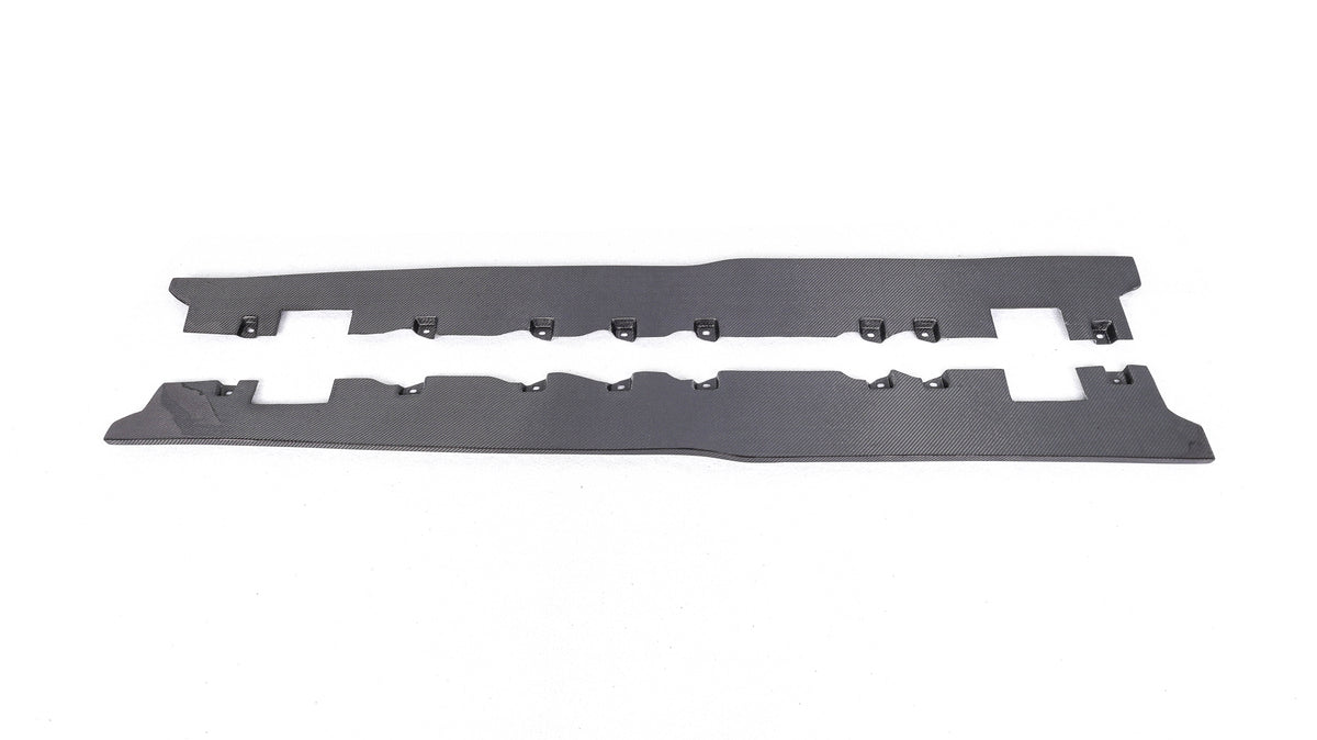Toyota GR Supra Side Skirt Replacement Manta Design – view 4
