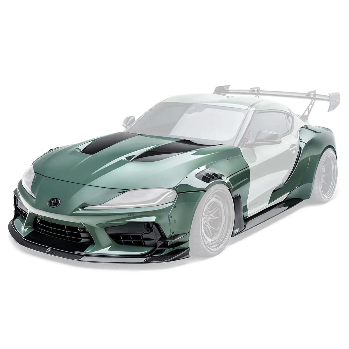 ADRO widebody kit GR Supra – close-up