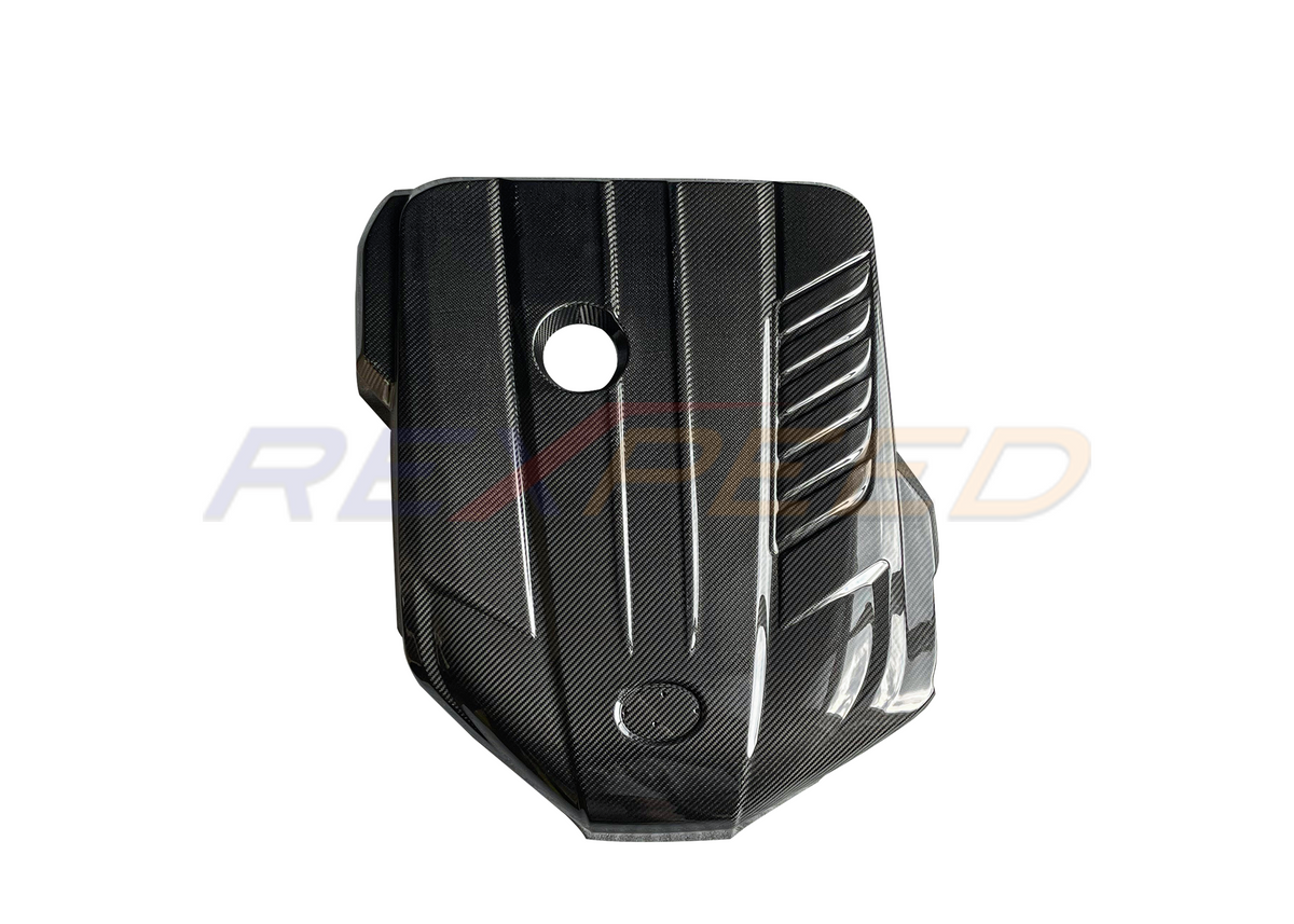 Rexpeed Dry Carbon Fibre Engine Cover Replacement Toyota GR Supra – view 2