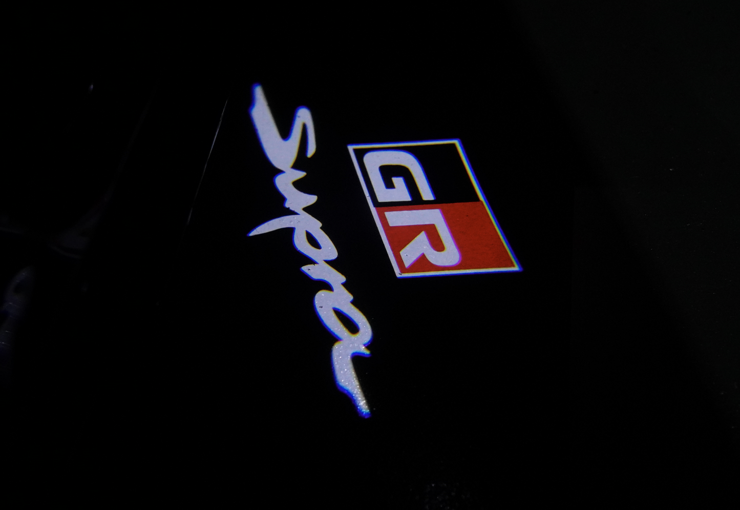 Toyota supra door light installation