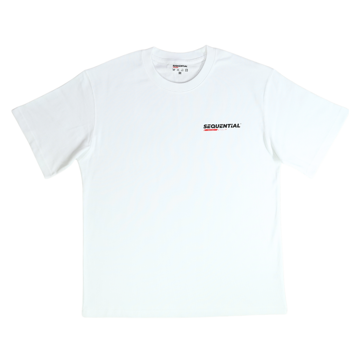 Sequential Racing プレミアムマーチTシャツ – 300GSM ヘビーウェイトTシャツ – 画像6