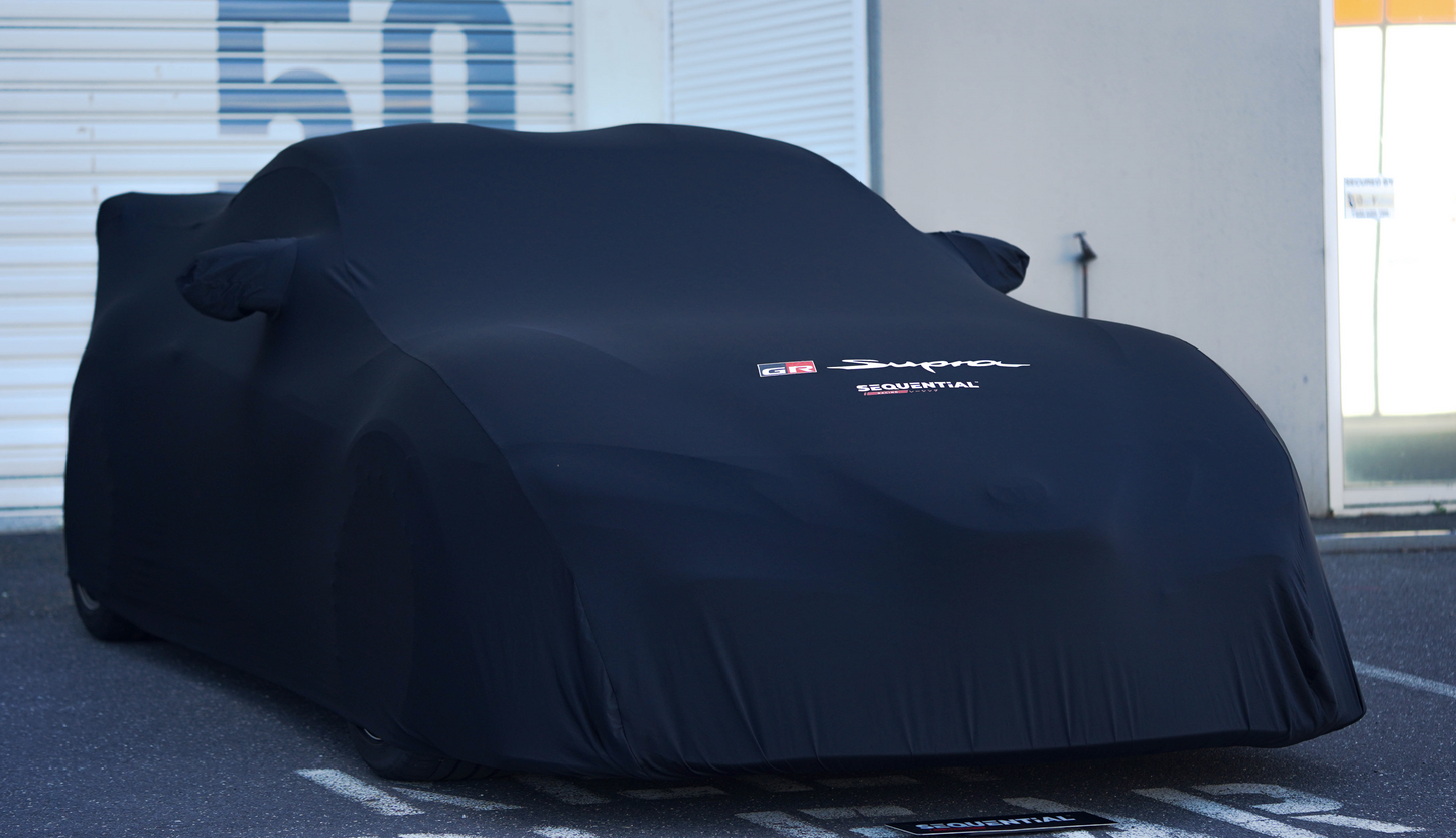 Sequential Racing Satin Premium Indoor Car Cover – GR Supra / GR86 / BRZ