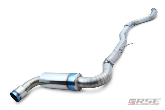 RSE titanium Type-R single exit exhaust for Toyota GR Supra A90/A91