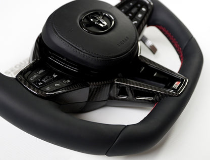 G8X LCI Steering Wheel for GR Supra A90/A91 & Magnetic Race Shifters