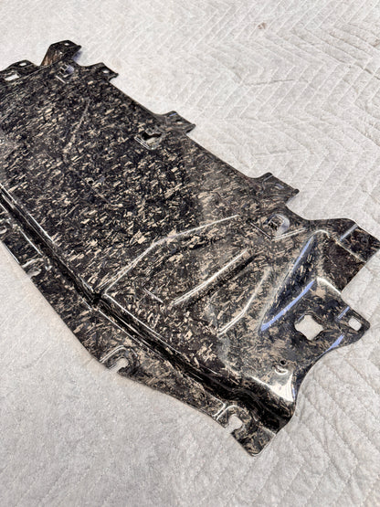 Forged Carbon Cooling Engine Plate – Toyota GR Supra A90/A91 (Pre-Owned / Clearance)