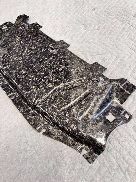 Forged Carbon Cooling Engine Plate – Toyota GR Supra A90/A91 (Pre-Owned / Clearance)