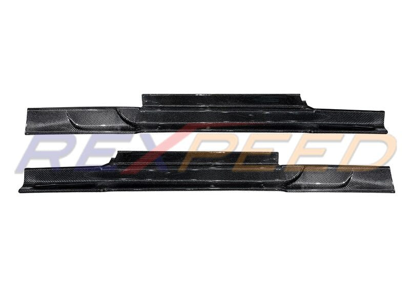 Rexpeed v4 カーボンファイバー サイドスカート – Nissan GT-R R35