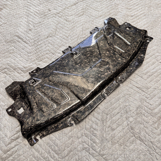 Forged Carbon Cooling Engine Plate – Toyota GR Supra A90/A91 (Pre-Owned / Clearance)