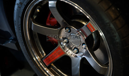 TITANIUM WHEEL STUD CONVERSION KIT GR SUPRA - NITRO BLUE (M14x1.25 TO M14x1.5) GRADE5 75MM