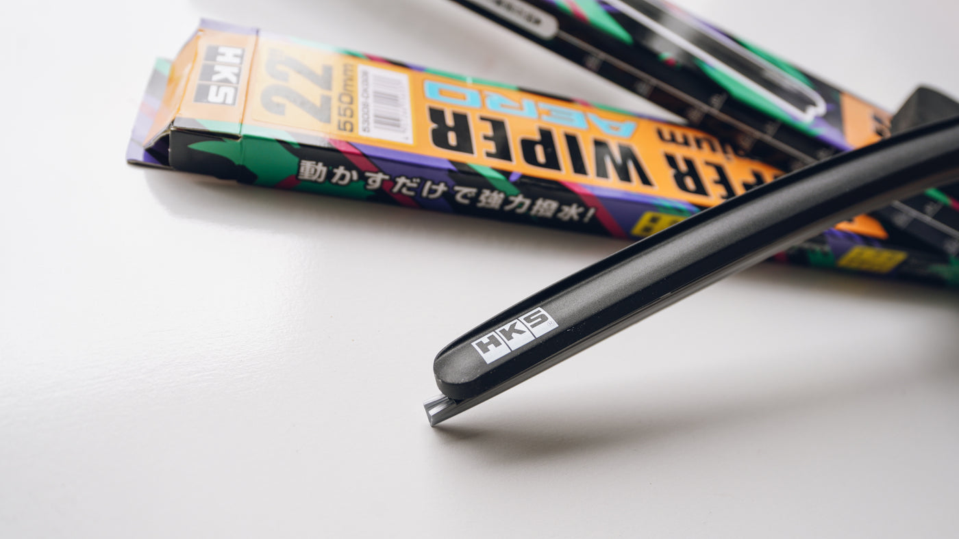 HKS Windscreen Wiper blades with glass coating solution (Exclusive Product)