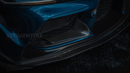 REXPEED Dry Carbon Lower Front Bumper Covers A90 Supra