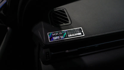 HKS Oil Service Sticker Reusable Marker - JDM accessories