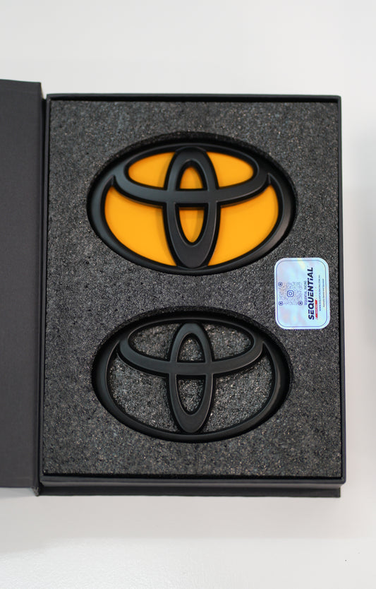 Toyota Supra Badge Logo Paint Match Emblem A90 A91 GR Supra
