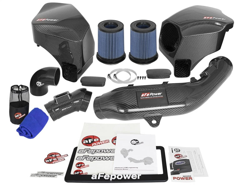 aFe POWER Black Series Carbon Fibre Cold Air Intake – BMW M2 M3 & M4 (S55)