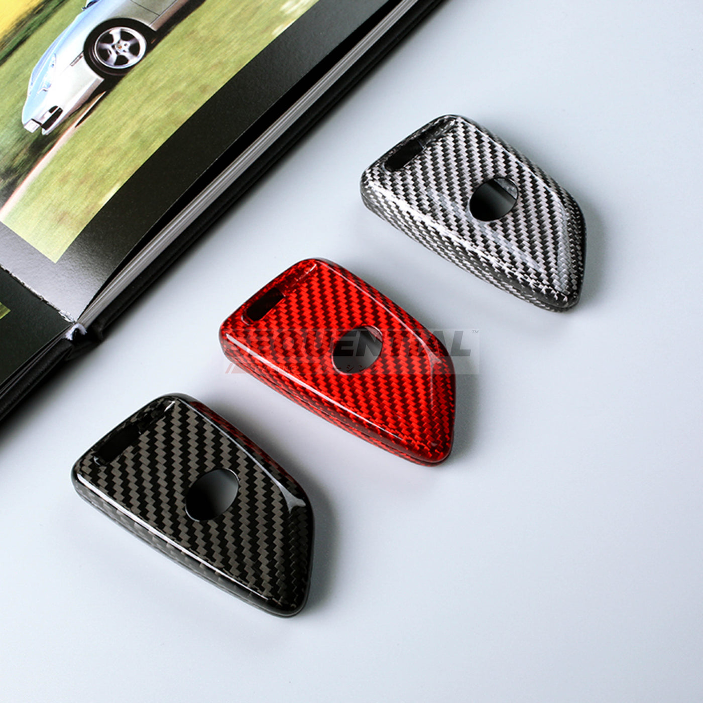 SEQUENTIAL RACING KEY CASE COVERS CARBON FIBER - TOYOTA GR SUPRA