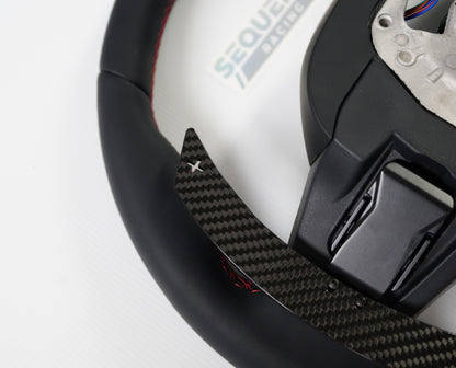 G8X LCI Steering Wheel for GR Supra A90/A91 & Magnetic Race Shifters