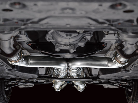 AWE 2023 Nissan Z RZ34 Touring Edition Full Exhaust System Diamond Black
