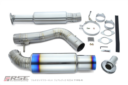 RSE Type R Single Exit Exhaust – Nissan Z / Z Nismo RZ34