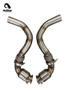 Active Autowerke S63TU GESI Catted Downpipes – BMW M5 / M8 / X5M / X6M