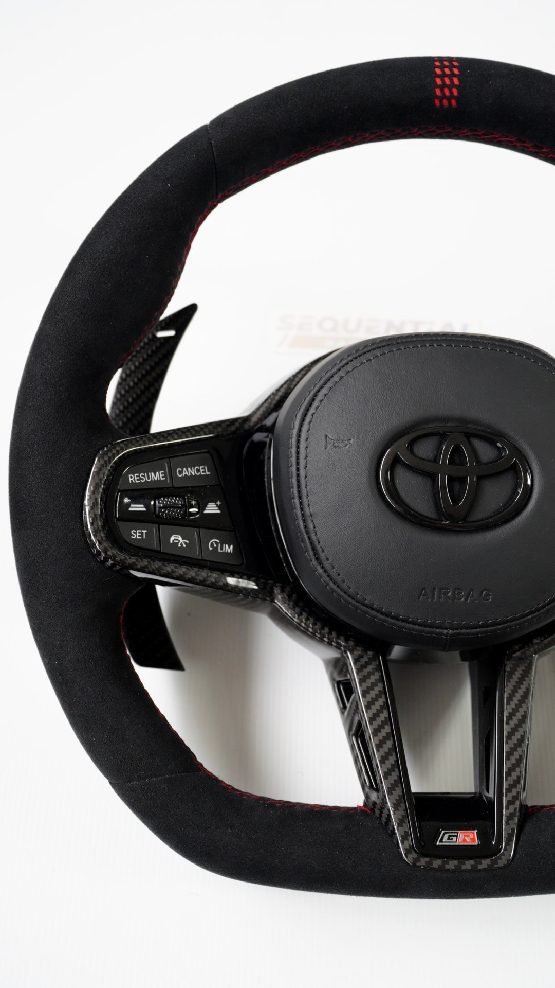 G8X LCI Steering Wheel for GR Supra A90/A91 & Magnetic Race Shifters