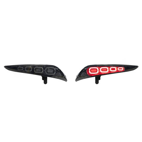 Heritage Smoked Squared LED Tail Lights for Toyota GR Supra A90/A91 (MK5)