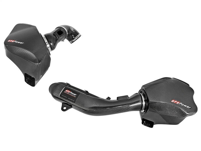 aFe Black Series carbon fibre cold air intake for BMW S55