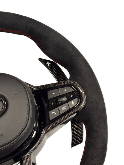 Sequential Racing Carbon Fibre Magnetic Shift Paddles – Toyota GR Supra A90/A91
