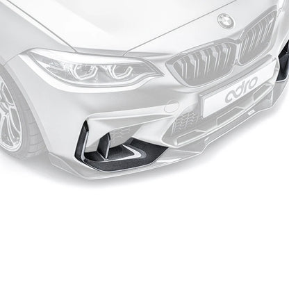 ADRO Carbon Fiber Lower Front Lip – BMW F87 M2 (2019–2022)