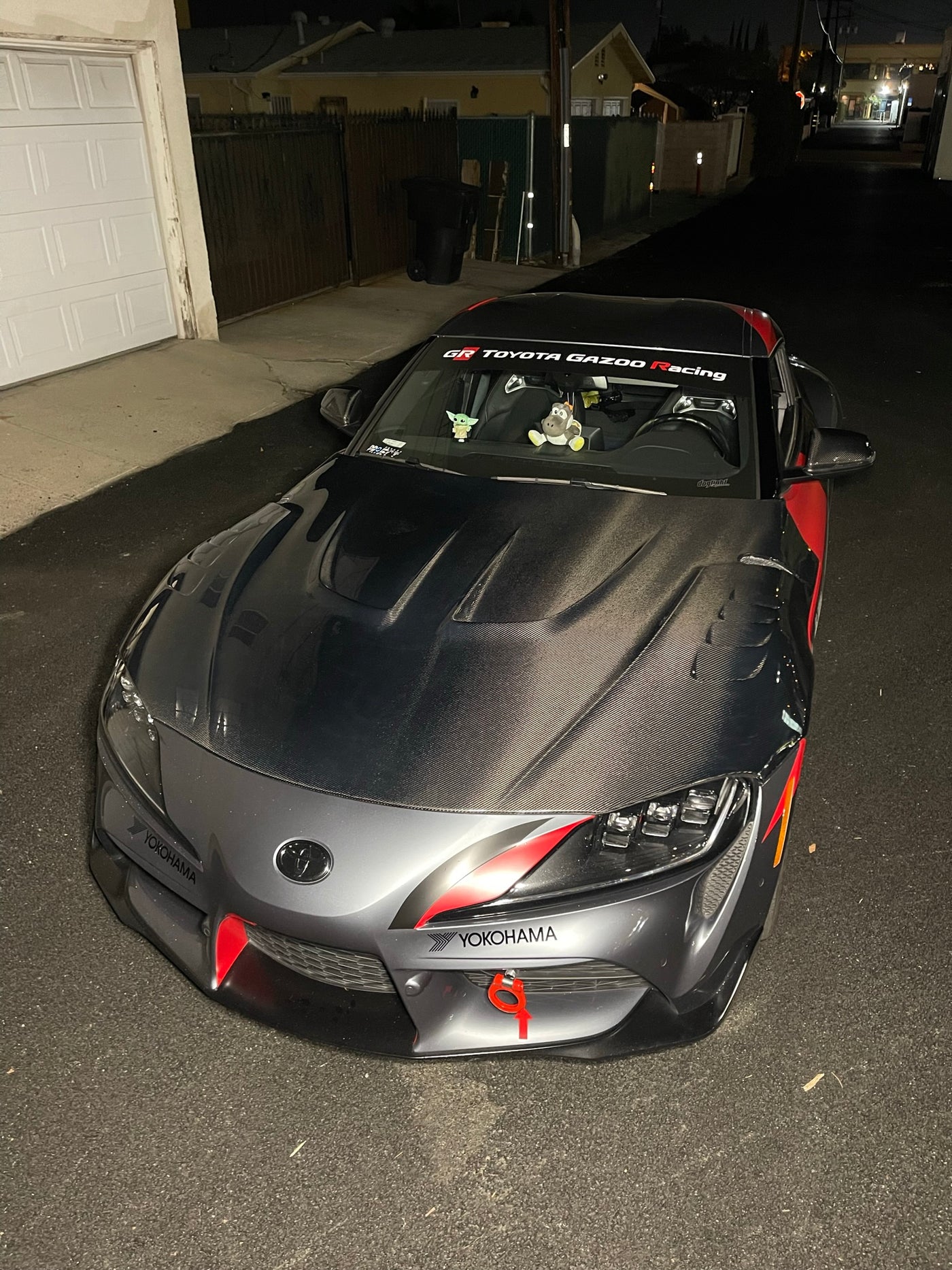 Artisan Inspired Carbon Fiber Vented Hood for Toyota GR Supra A90 A91