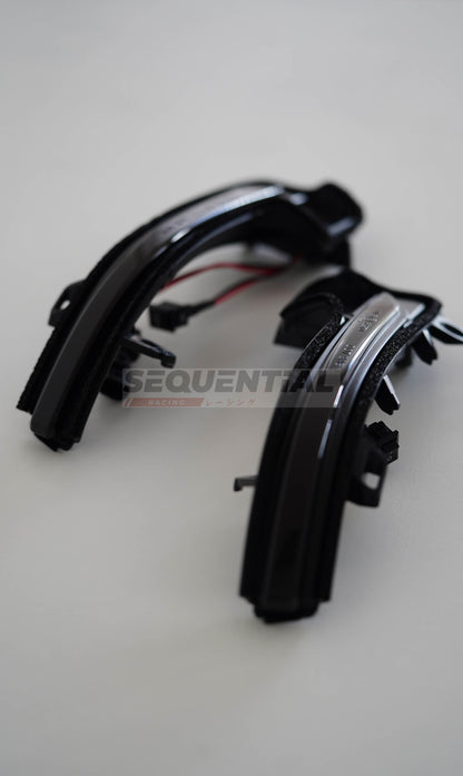 Toyota GR Supra Smoked Sequential Side Mirror Indicator Signals