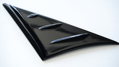 Piano Black Wind Buffering Deflectors – Toyota GR Supra A90/A91