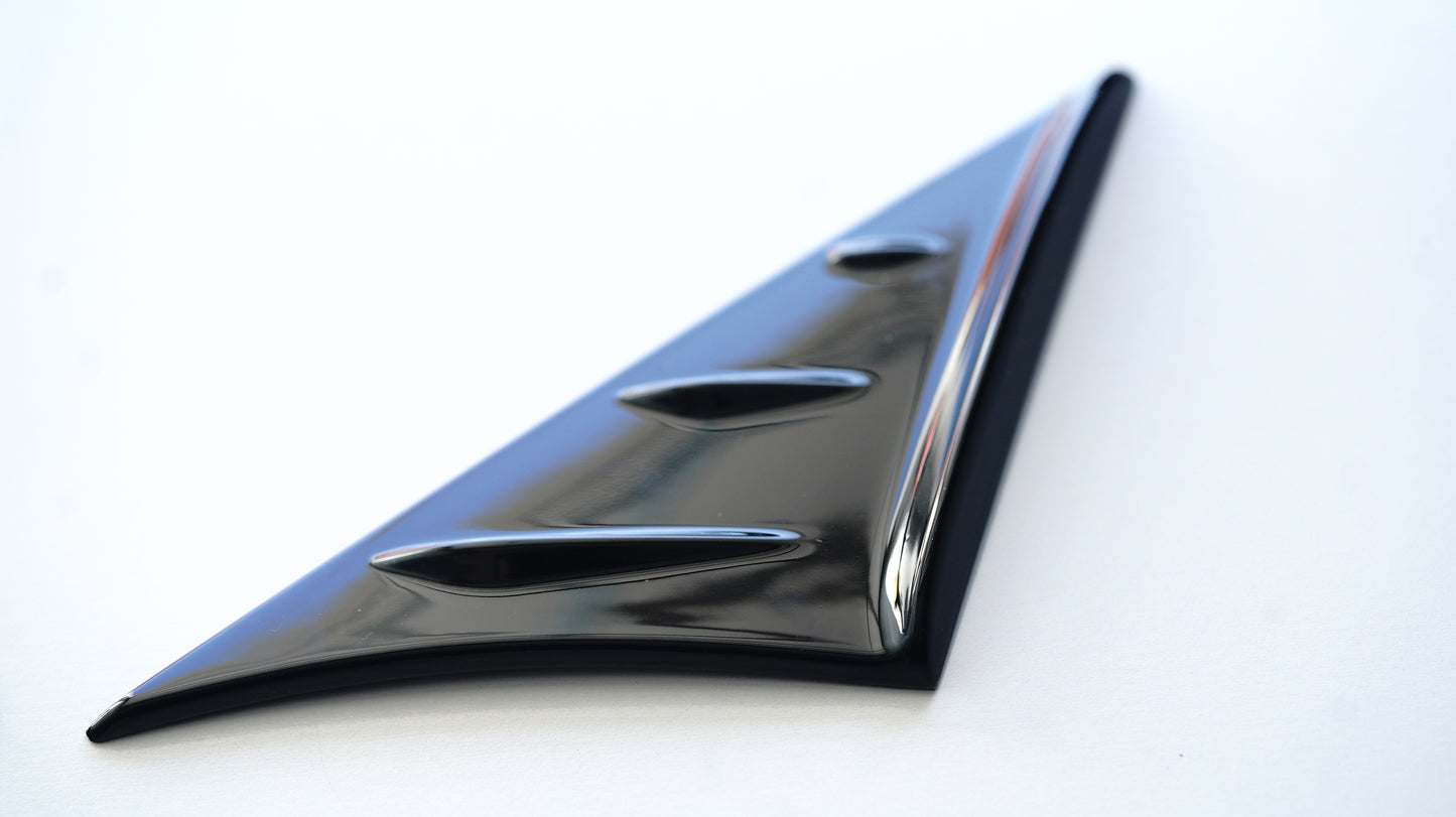 Piano Black Wind Buffering Deflectors – Toyota GR Supra A90/A91