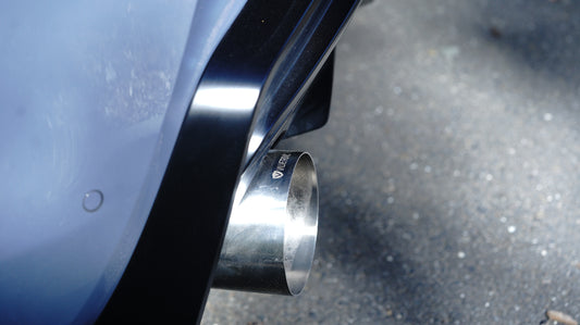 Valvetronic Brushed Steel Exhaust System for Toyota GR Supra