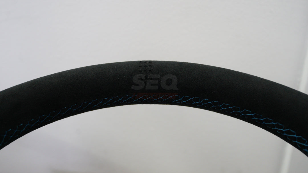 Ford Everest 2023+ Steering Wheel (Alcantara with Peforated Leather Handles)