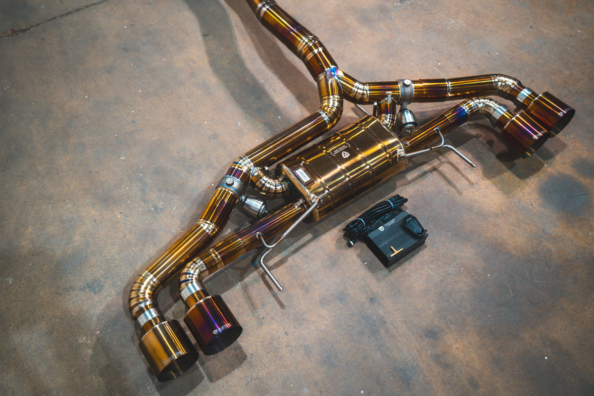 Valvetronic Designs チタン製バルブ式マフラー Nissan GT-R R35 – 画像2