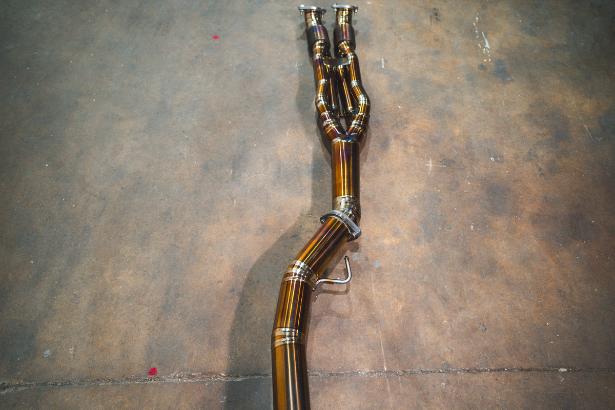 Valvetronic Designs チタン製バルブ式マフラー Nissan GT-R R35 – 画像4