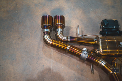 Valvetronic Designs チタン製バルブ式マフラー Nissan GT-R R35 – 画像6