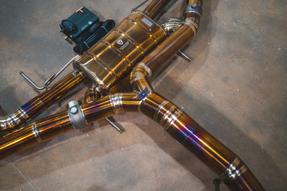 Valvetronic Designs チタン製バルブ式マフラー Nissan GT-R R35 – 画像5