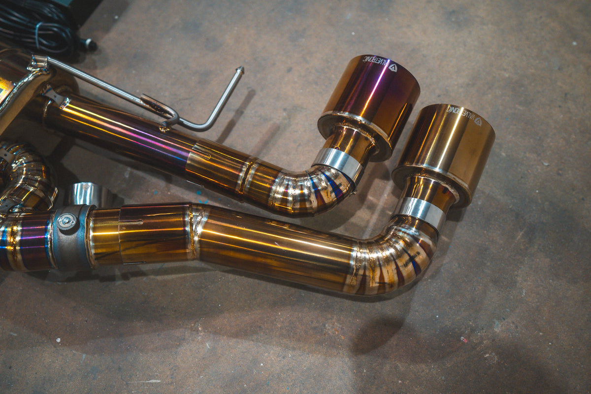 Valvetronic Designs チタン製バルブ式マフラー Nissan GT-R R35 – 画像13