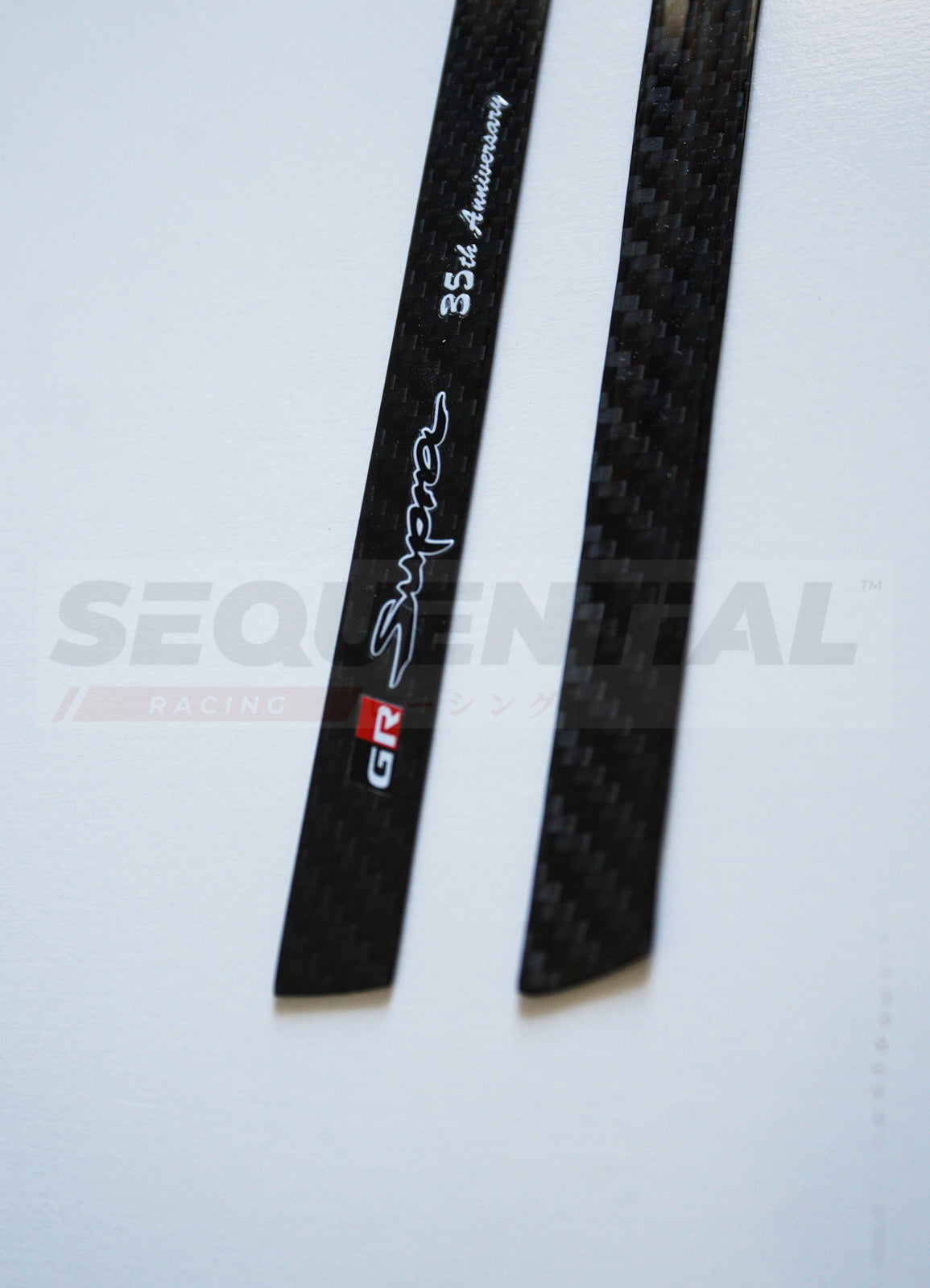 A90 Supra Carbon Fiber Dash Trim