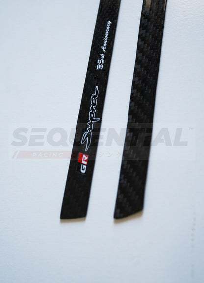 A90 Supra Carbon Fiber Dash Trim