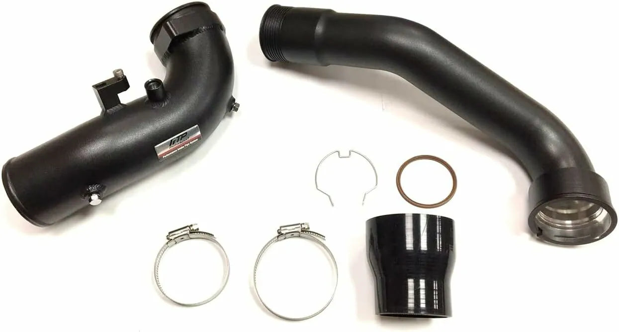 A90 Supra Charge Pipe Black