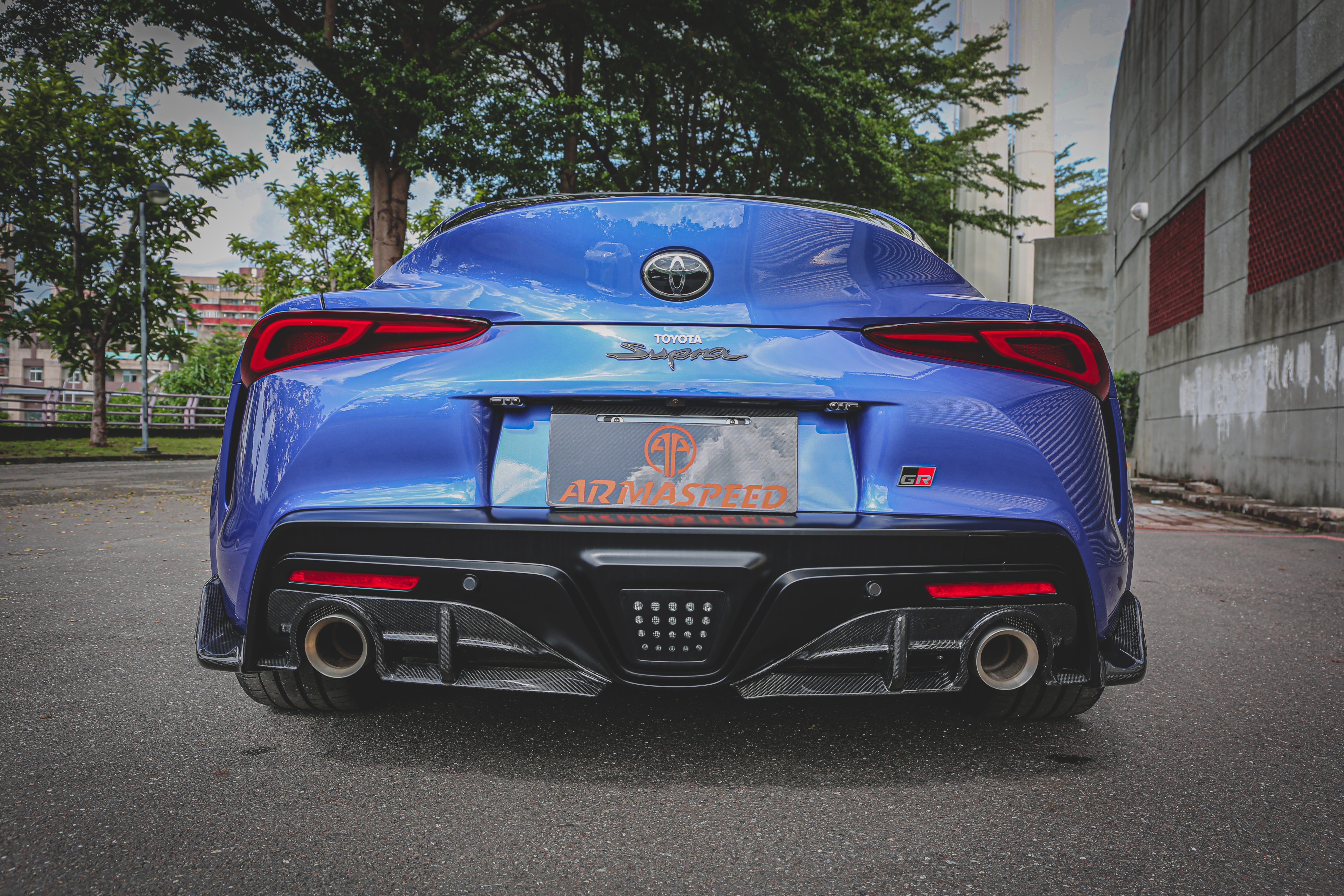 ARMASPEED Carbon Fiber Rear Diffuser for Toyota GR Supra