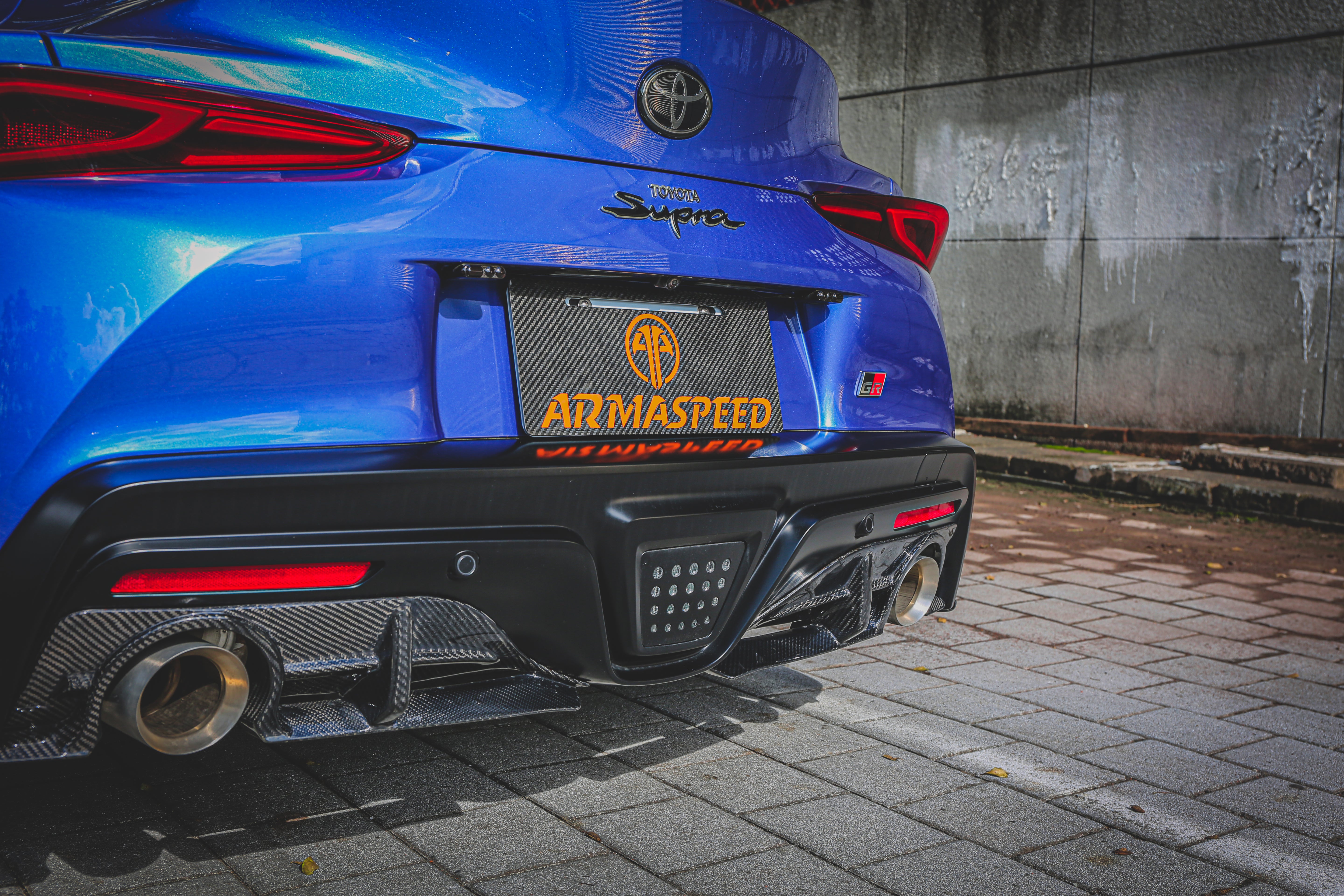 ARMASPEED Carbon Fiber Rear Diffuser for Toyota GR Supra