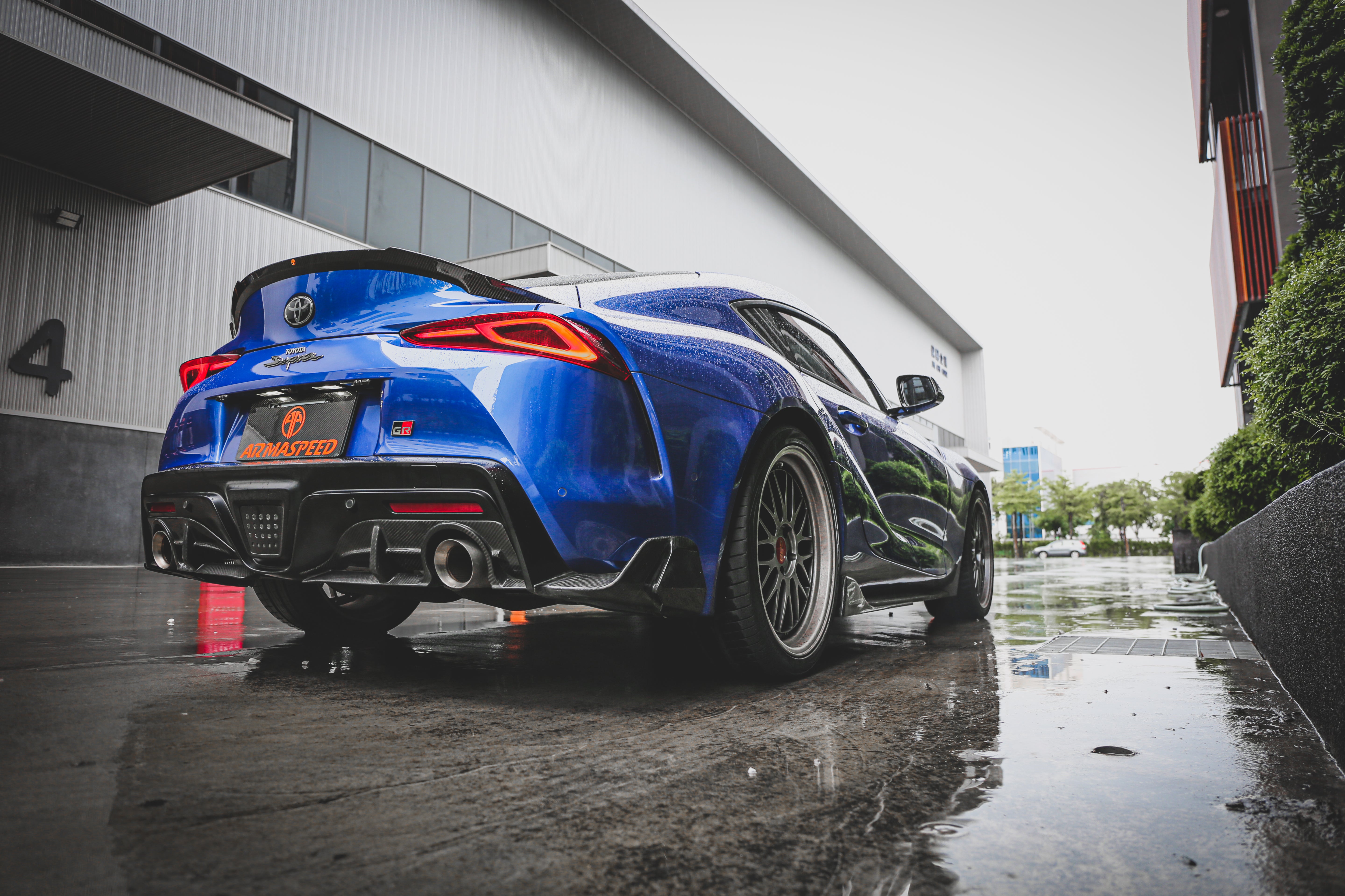 ARMASPEED Carbon Fiber Rear Diffuser for Toyota GR Supra