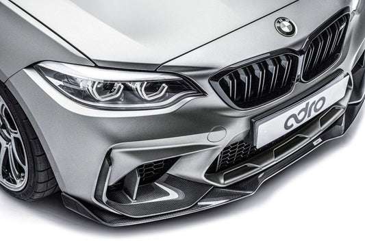 ADRO Carbon Fiber Lower Front Lip – BMW F87 M2 (2019–2022)