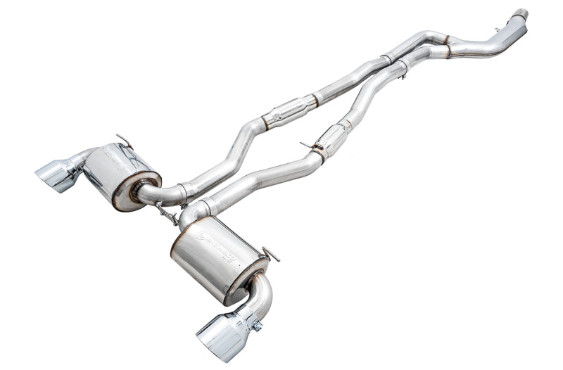 AWE Tuning Resonated Touring Exhaust System (Chrome) for Toyota GR Supra A90